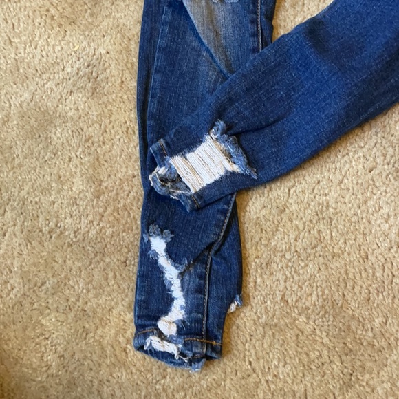 Nwot double button high rise Kancan skinny jeans - Picture 2 of 5